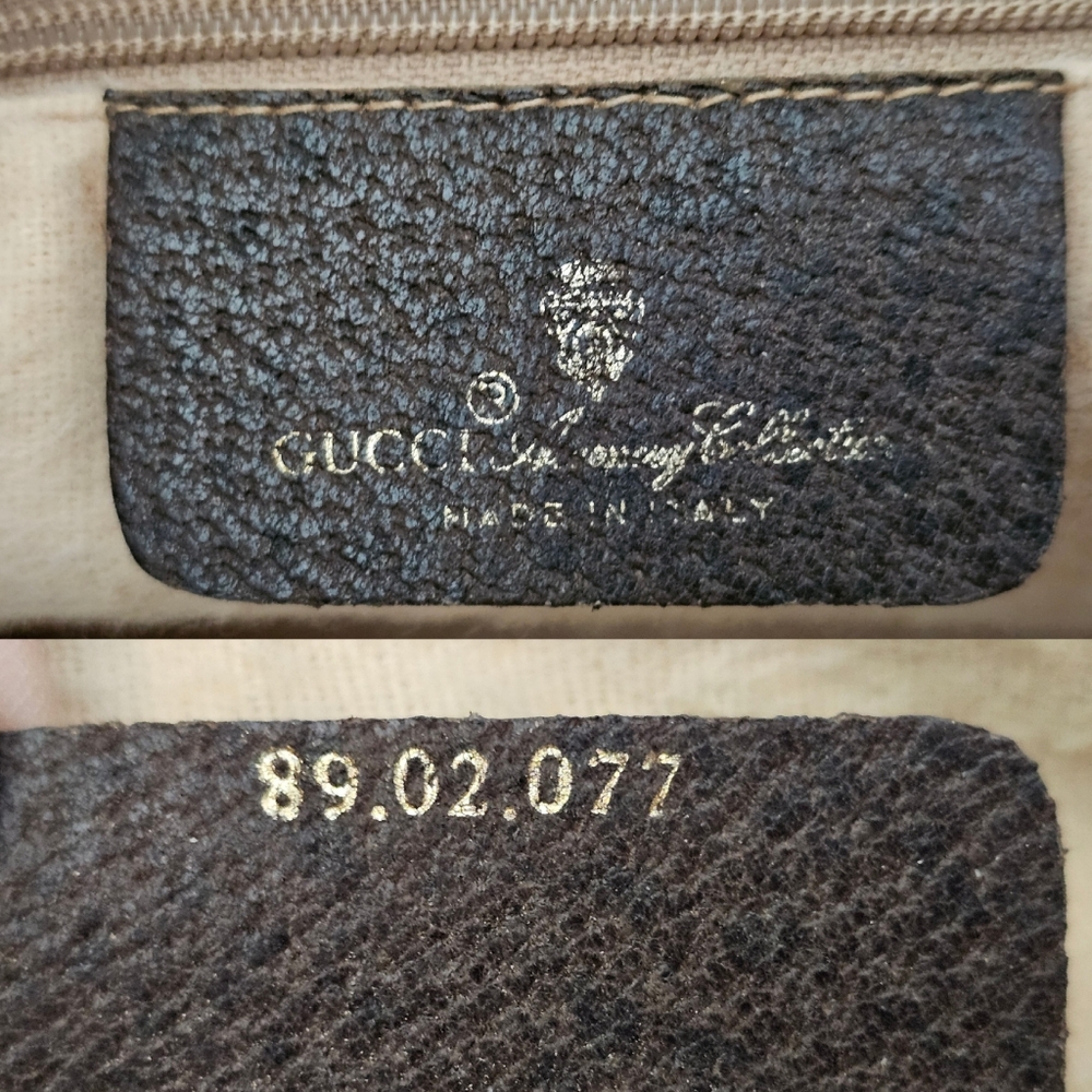 Authentic GUCCI Web Sherry Line Shoulder Crossbody Bag - Picture 13 of 15